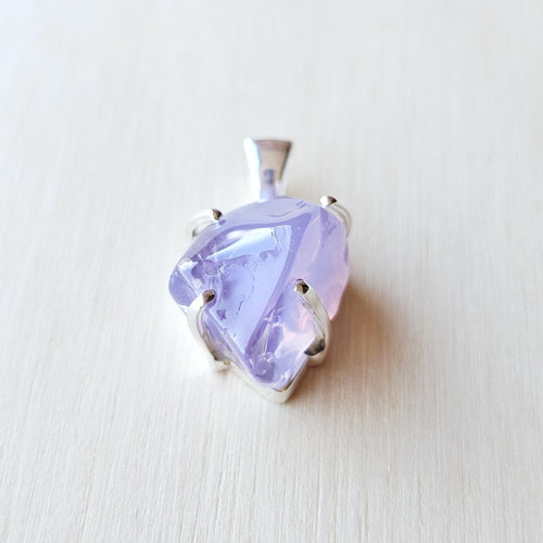 Lavender Quartz Pendant | Violet Veil