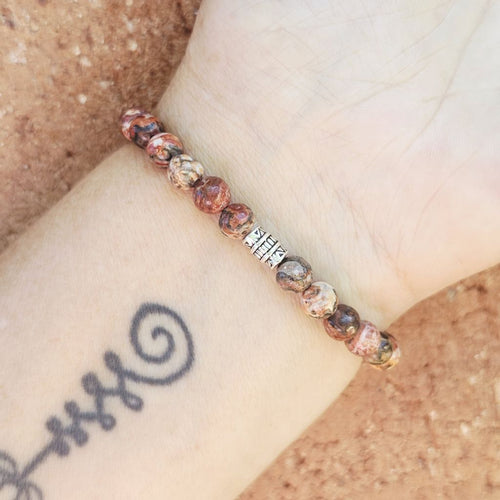 Leopard Skin Jasper Bracelet | Shamanic Journey