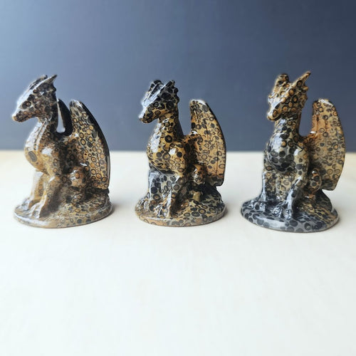 Leopard Skin Jasper Dragons | The Wild Keepers