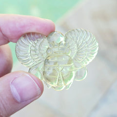 Libyan Desert Glass Scarab | Golden Scarab