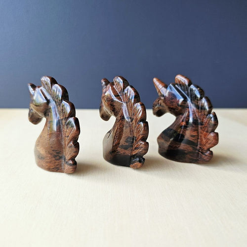 Mahogany Obsidian Unicorn | The Fireheart Unicorn