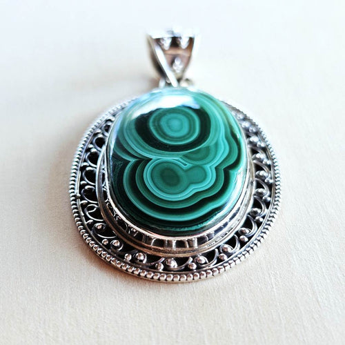 Malachite Pendant | Spirit Of The Forest
