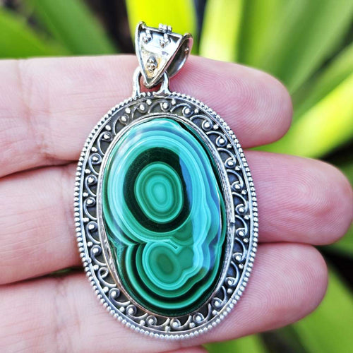Malachite Pendant | Spirit Of The Forest