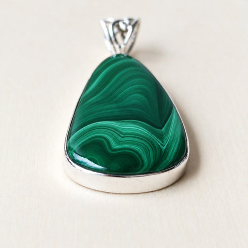 Malachite Pendant | Current Of The Heart