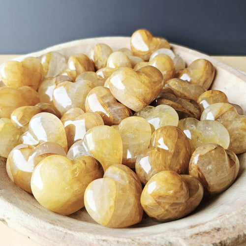 Medium Golden Healer Hearts | The Heart That Holds