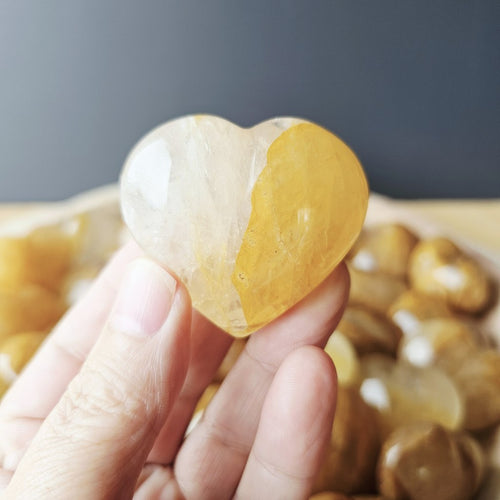 Medium Golden Healer Hearts | The Heart That Holds