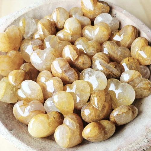 Medium Golden Healer Hearts | The Heart That Holds