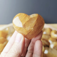 Medium Golden Healer Hearts | The Heart That Holds