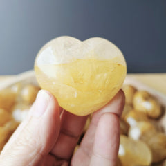 Medium Golden Healer Hearts | The Heart That Holds