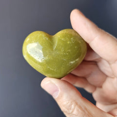 Medium Green Opal Hearts | Emotional Alchemy