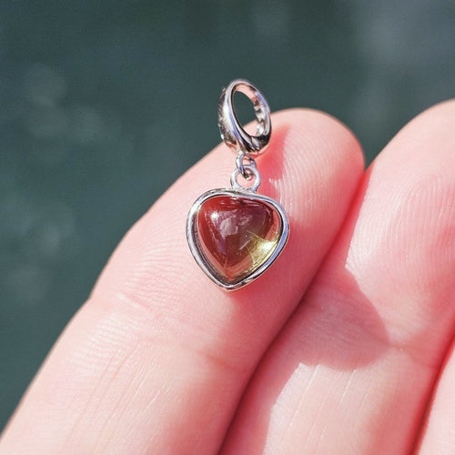 Moldavite Heart Pendant | The Timely Catalyst