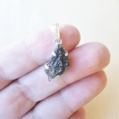 Moldavite Pendant | Heart Of The Cosmos