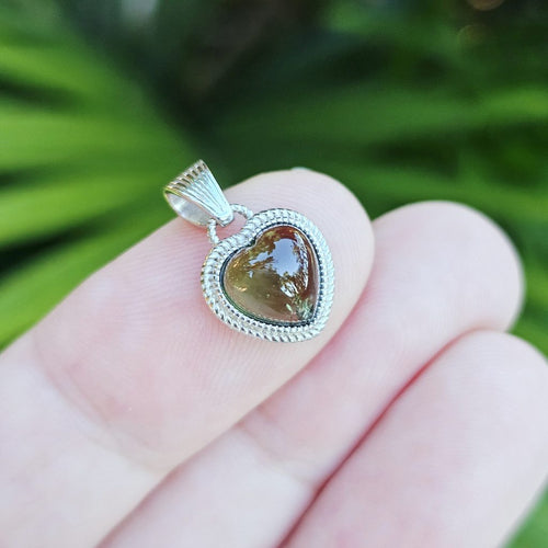 Moldavite Pendant | Heart Of The Cosmos