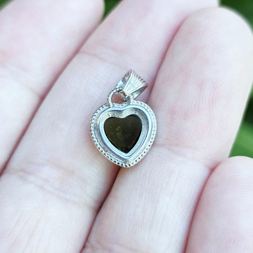 Moldavite Pendant | Heart Of The Cosmos