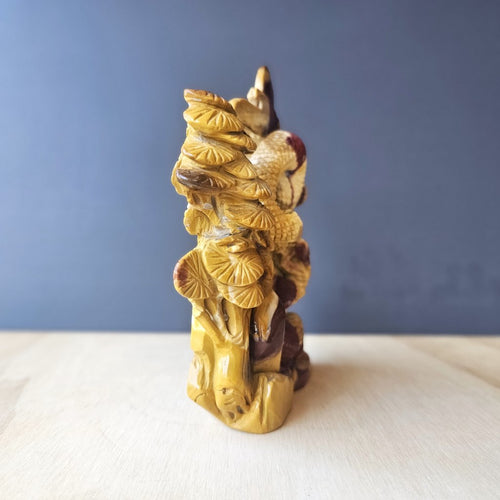 Mookaite Snake Carving | As Above, So Below