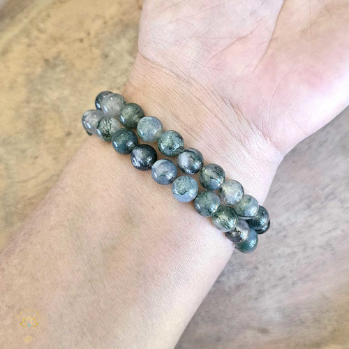 Moss Agate Bracelet | Strong & Steady