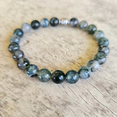 Moss Agate Bracelet | Strong & Steady