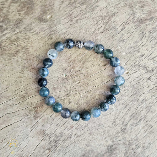Moss Agate Bracelet | Strong & Steady