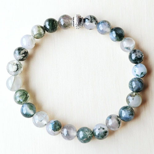 Moss Agate Bracelet | Strong & Steady
