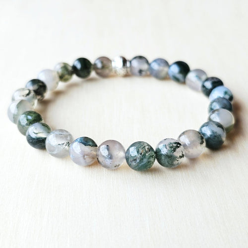 Moss Agate Bracelet | Strong & Steady
