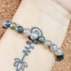 Moss Agate Bracelet | Strong & Steady