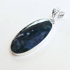 Moss Agate Pendant | Whisper Of The Forest