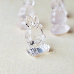 Mozambique Rose Quartz Bunnies | Bunny Love