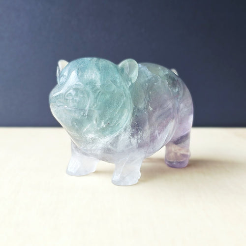 Multi Fluorite Pig | 474gms