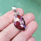 Multi Sapphire Faceted Pendant | Sacred Connection