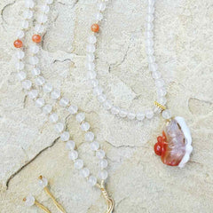 Nanhong Agate Adjustable Necklace | Weaver Of Fortune