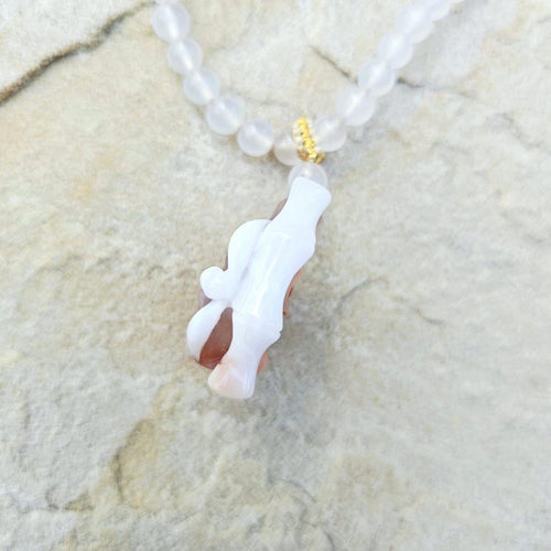 Nanhong Agate Adjustable Necklace | Weaver Of Fortune