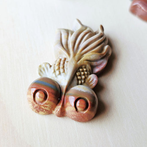 Natural Alashan Stone Goldfish | Alashan Prosperity Keepers