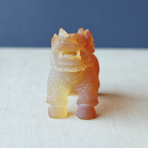 Natural Carnelian Qilin | Hand Carved Qilin