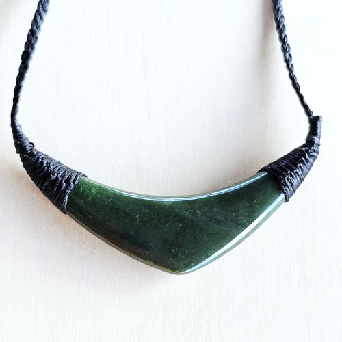 Nephrite Jade Adjustable Necklace | Jade Of Arc