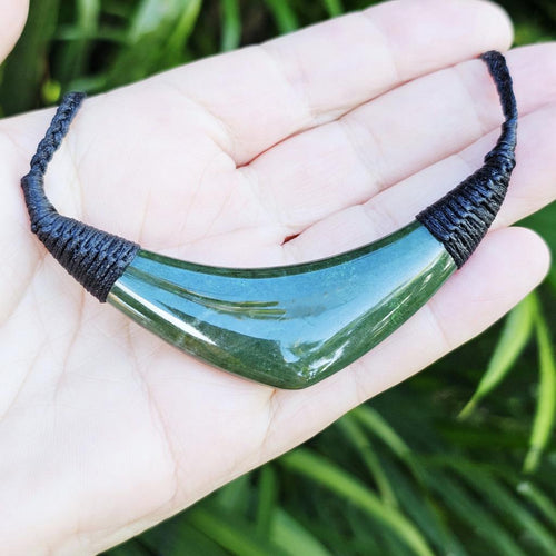 Nephrite Jade Adjustable Necklace | Jade Of Arc