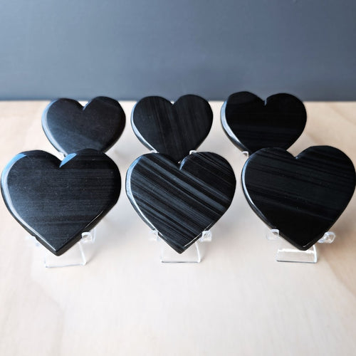 Obsidian Lace Hearts | Hearts Of Fire Collection