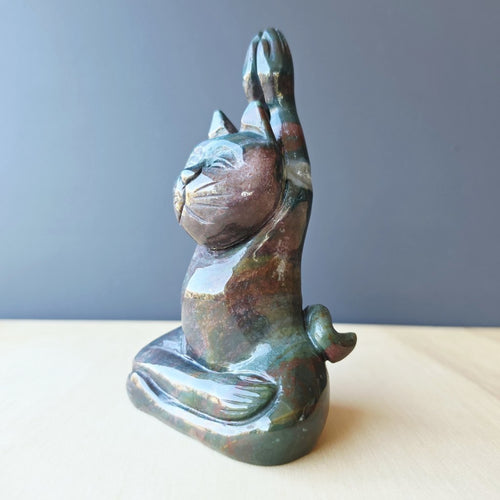 Ocean Jasper Cat | Mystic Yoga