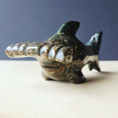 Ocean Jasper Hammerhead Shark 422gms