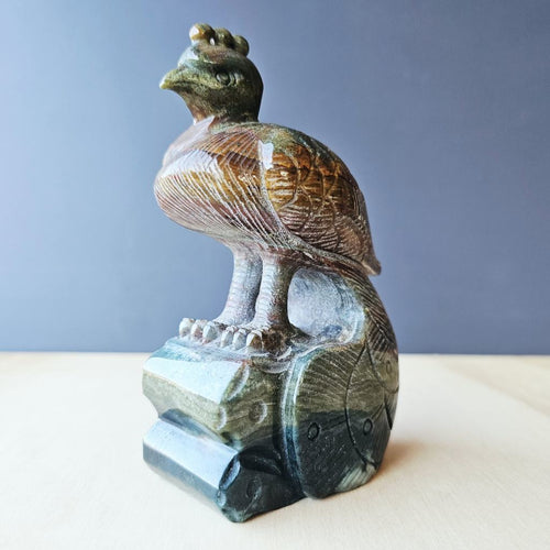 Ocean Jasper Peacock | Majestic Guardian
