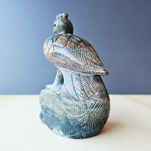 Ocean Jasper Peacock | Majestic Guardian