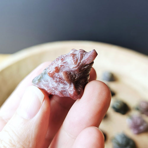 Ocean jasper Money Toad | Calming Ocean Of Abundance