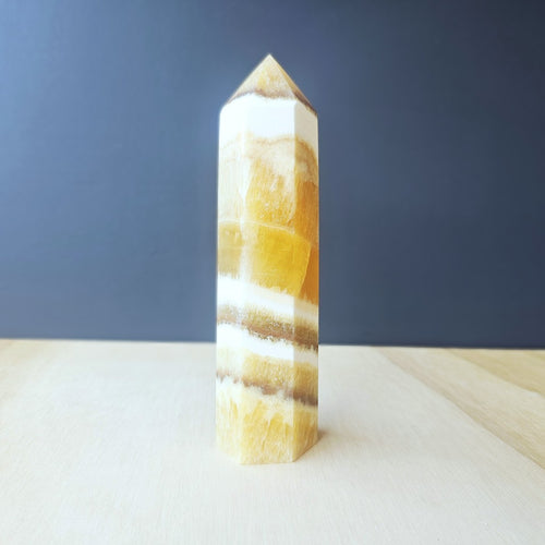 Orange Banded Calcite | Generator 491gms