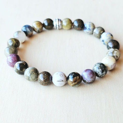 Orbicular Ocean Jasper Bracelet | Ancient Wisdom