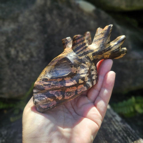 Outback Jasper Deer Carving | The Ancestral Feminine Deer