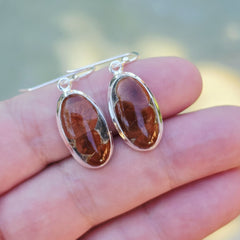 Peanut Obsidian (Perlite) Earrings | Centered State