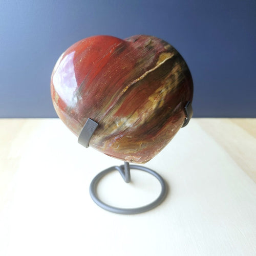 Petrified Wood Heart | The Grounded Heart