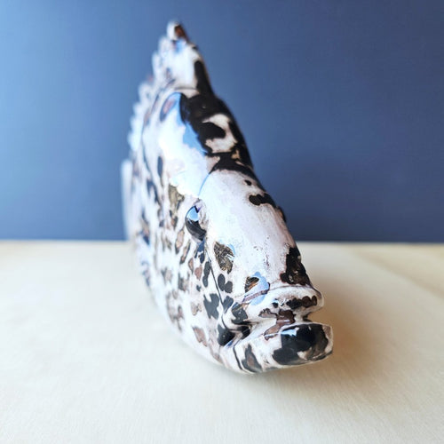 Picture Jasper Fish Carving | Guardian Of The deep