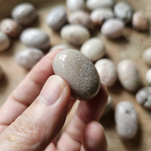 Pink Amethyst Tumbled Stones