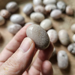 Pink Amethyst Tumbled Stones