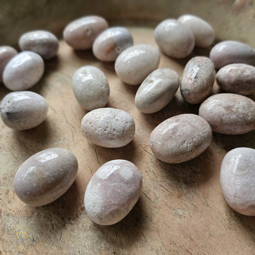 Pink Amethyst Tumbled Stones
